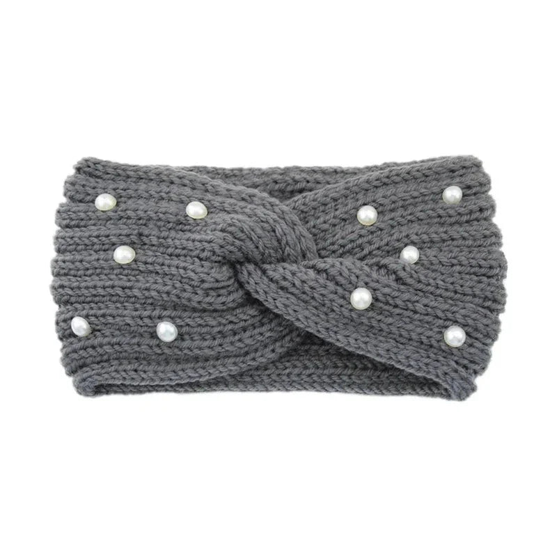 Bandeau féminin pour cheveux par temps hivernal