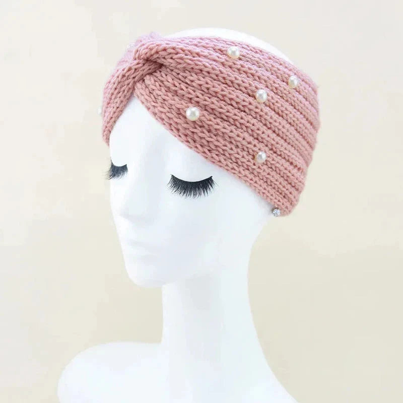 Bandeau femme pour cheveux en hiver