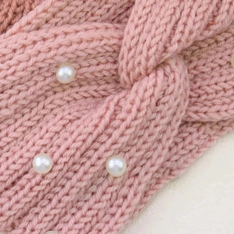 Bandeau pour cheveux féminin d’hiver