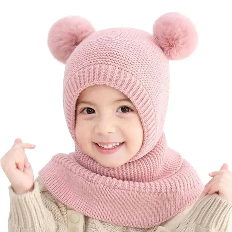 Bonnet-cagoule couvrant pour enfant