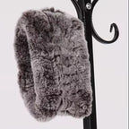 Cache-cou façon snood en fourrure