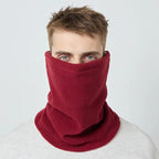 Cache-cou masculin confectionné en polaire