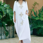 Caftan façon paréo oriental pour femme