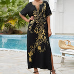 Caftan pour femme façon paréo de style oriental