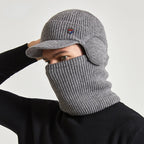 Cagoule d'hiver pour homme avec casquette