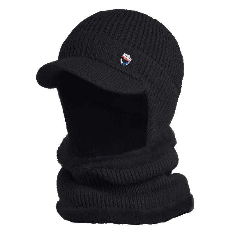 Cagoule masculine façon casquette