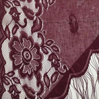 Cape en dentelle réalisée au crochet