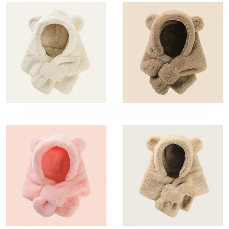Capuche et écharpe pour enfant