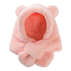 Capuche pour enfant formant écharpe