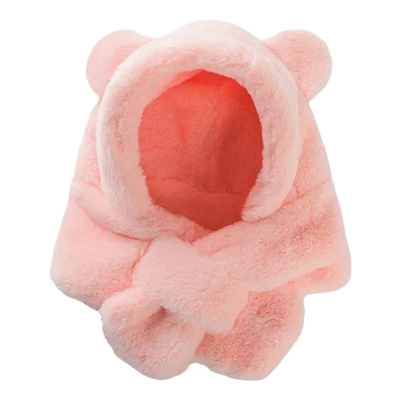 Capuche pour enfant formant écharpe