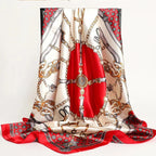 Carré de 90x90 façon foulard