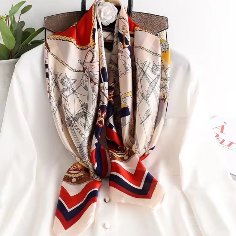Carré foulard de 90x90