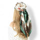 Emerald Green and Off-White