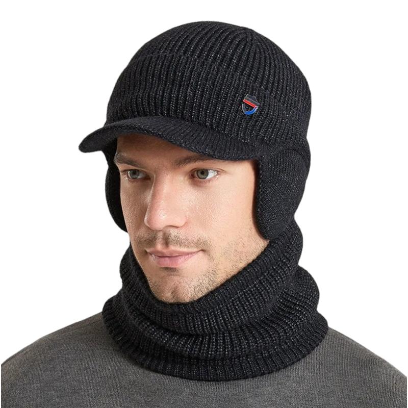 Casquette cagoule d'hiver pour homme