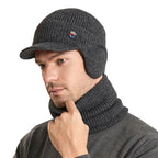 Casquette cagoule masculine pour l'hiver