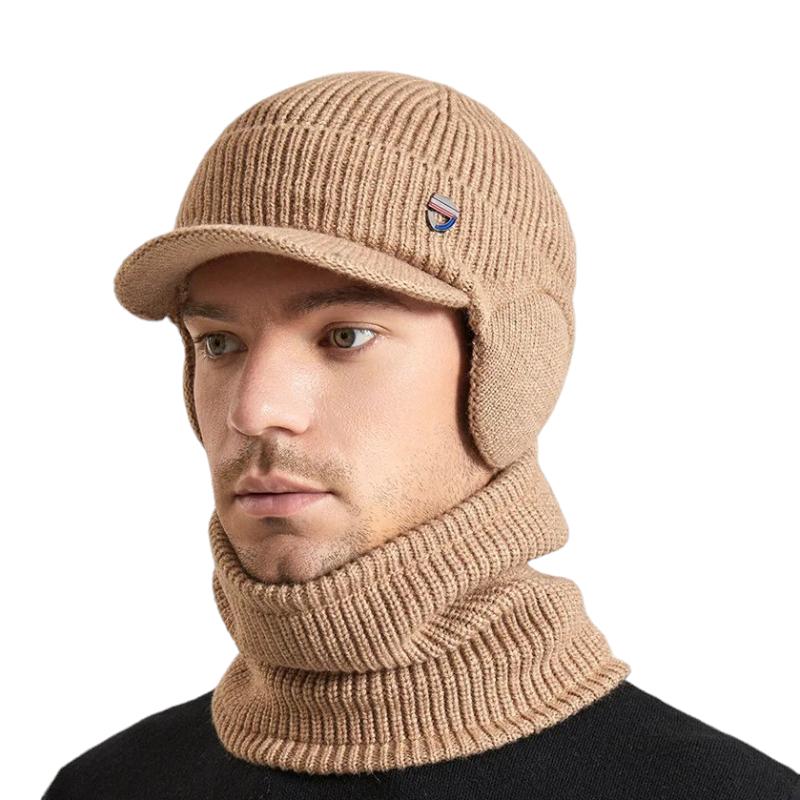 Casquette cagoule pour homme en hiver