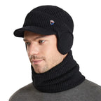 Casquette et cagoule d'hiver pour homme