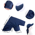 Casquette femme avec foulard pour l'été