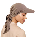 Casquette foulard estivale pour femme