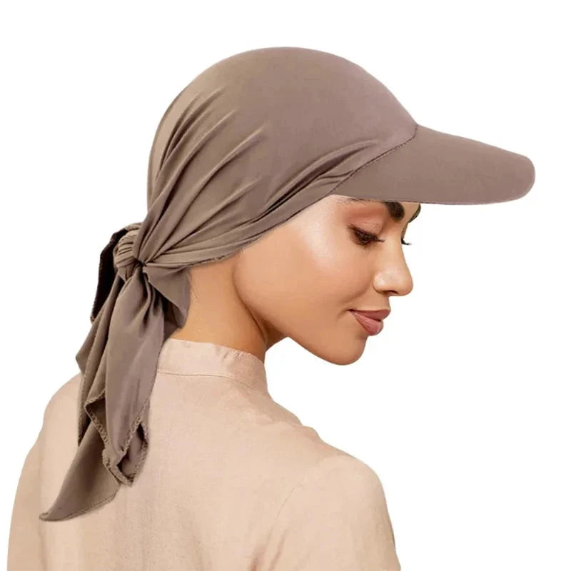 Casquette foulard estivale pour femme