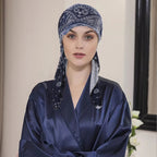 Casquette foulard munie d'une visière