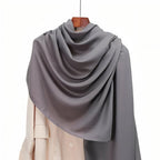 Châle de couleur façon étole pour mariage