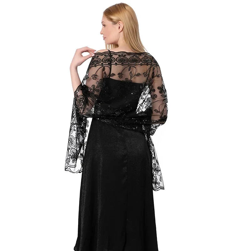 Châle de mariage chic