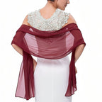 Châle élégant de soirée pour femme