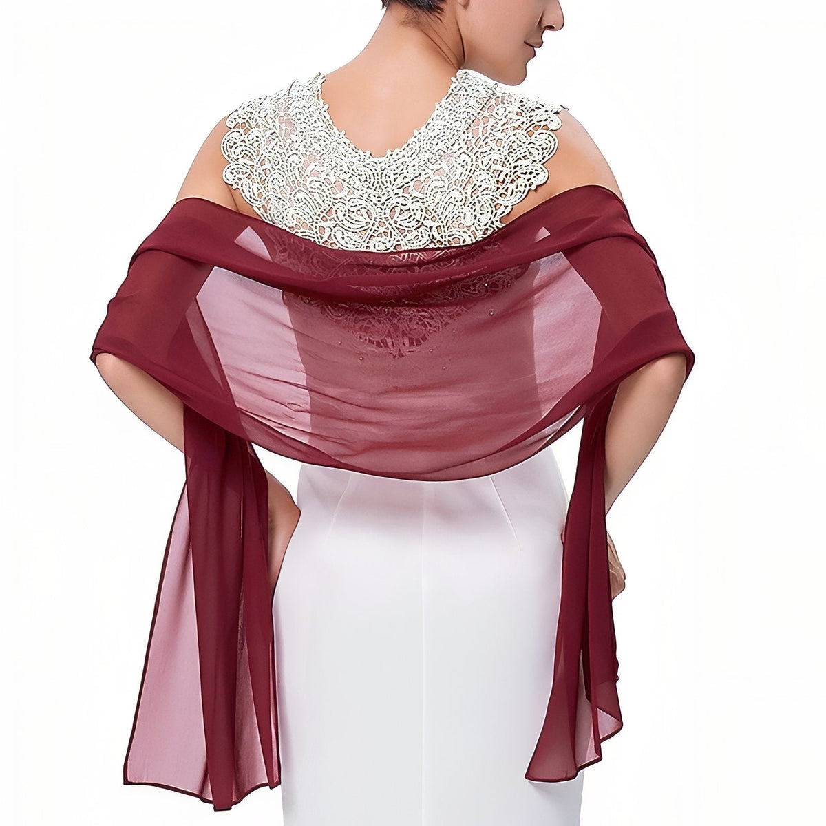 Châle élégant de soirée pour femme