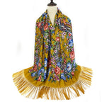 Châle foulard d'inspiration russe