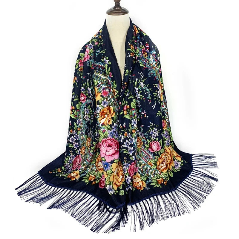 Châle foulard dans la tradition russe
