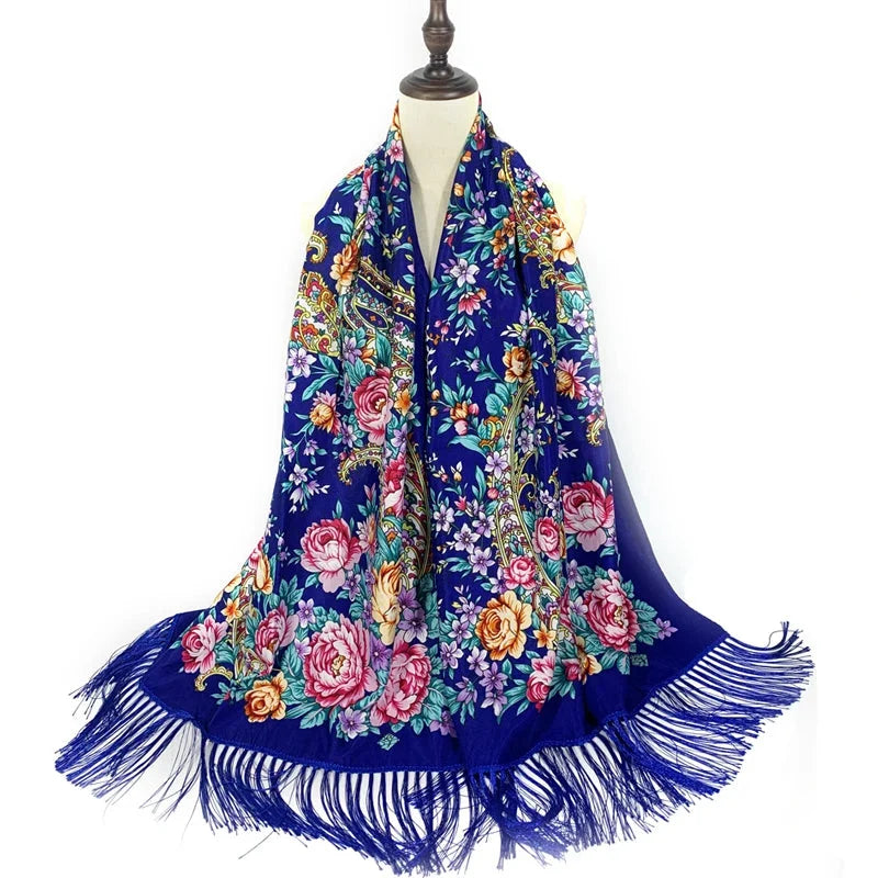 Châle foulard de style russe
