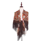 Châle inspiré du style russe