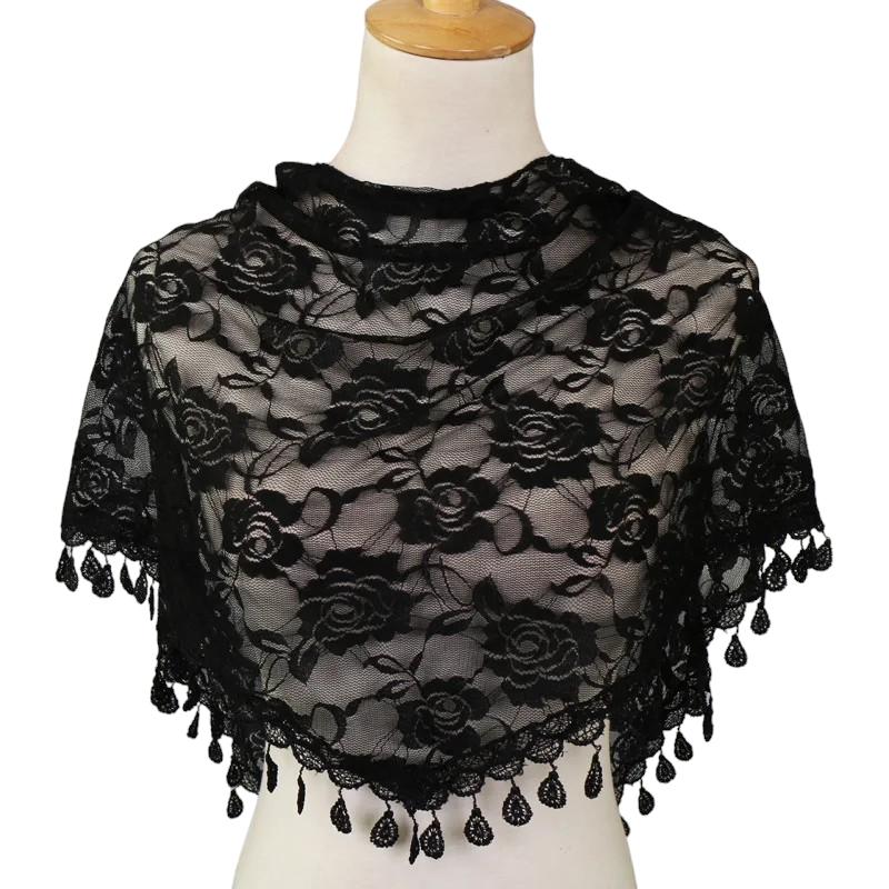 Châle transparent de cérémonie de mariage