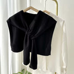 Châle tricoté de petite taille
