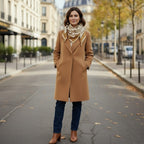 Chèche à breloques façon foulard