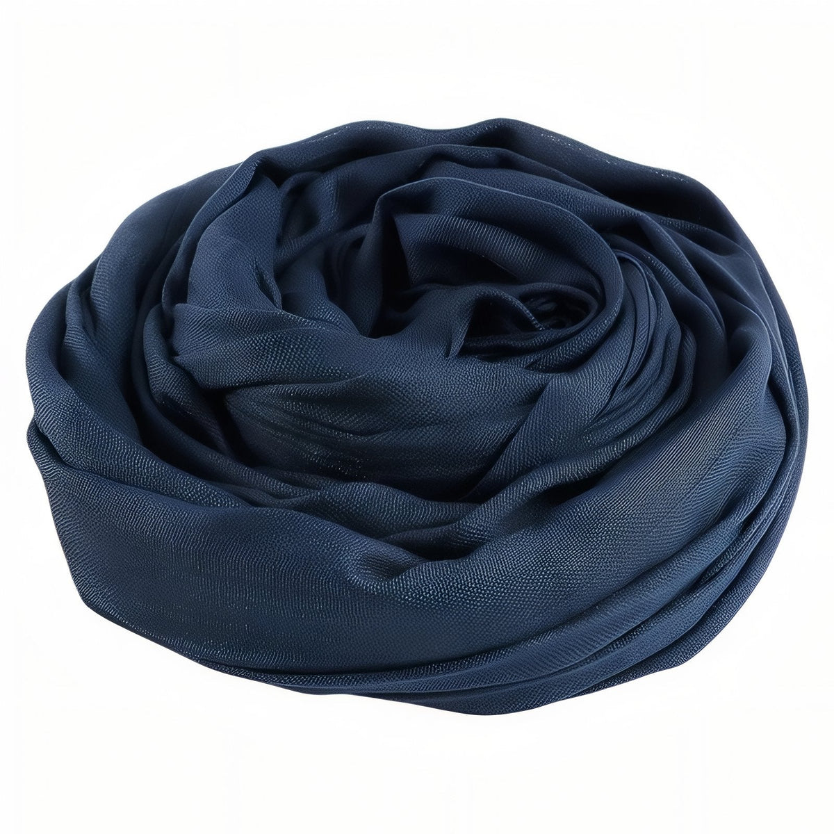 Chèche à couleur unie en coton de lin