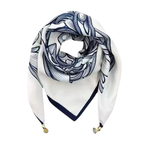 Chèche de style foulard à breloques