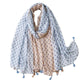 Himmelblau und Beige