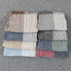 Chèche froissé confectionné en coton