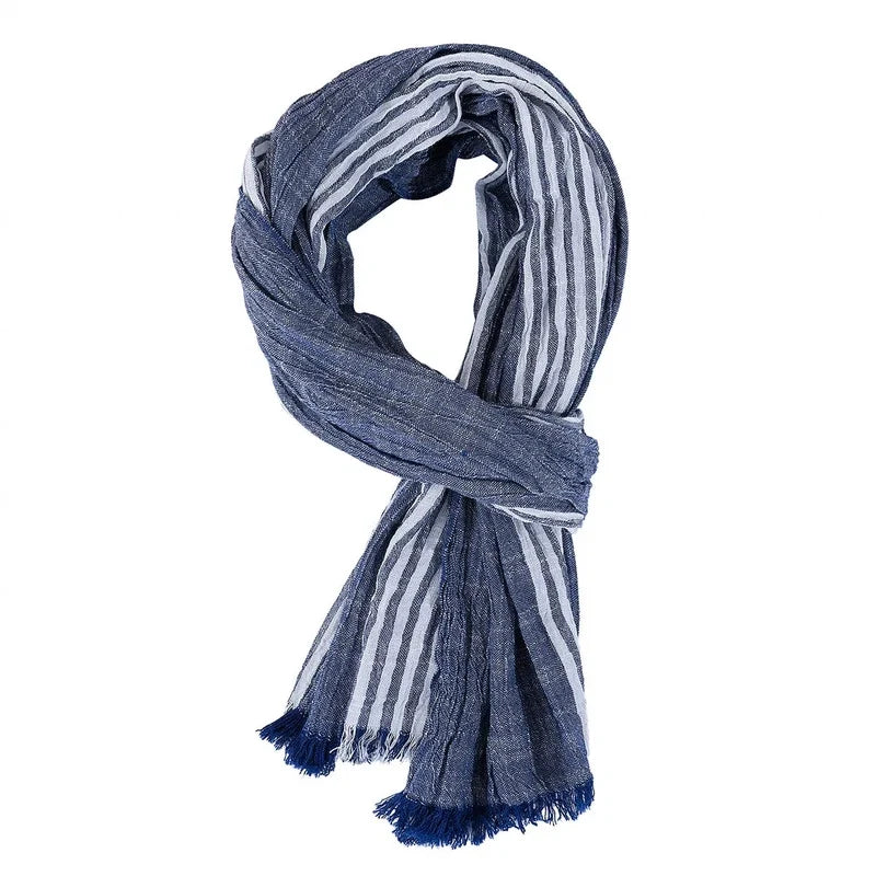 Chèche froissé tout en coton