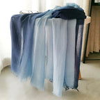 Chèche masculin coloris bleu