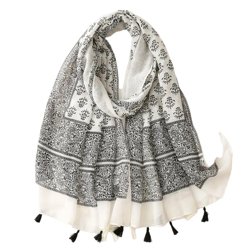 Chèche muni d’un pompon