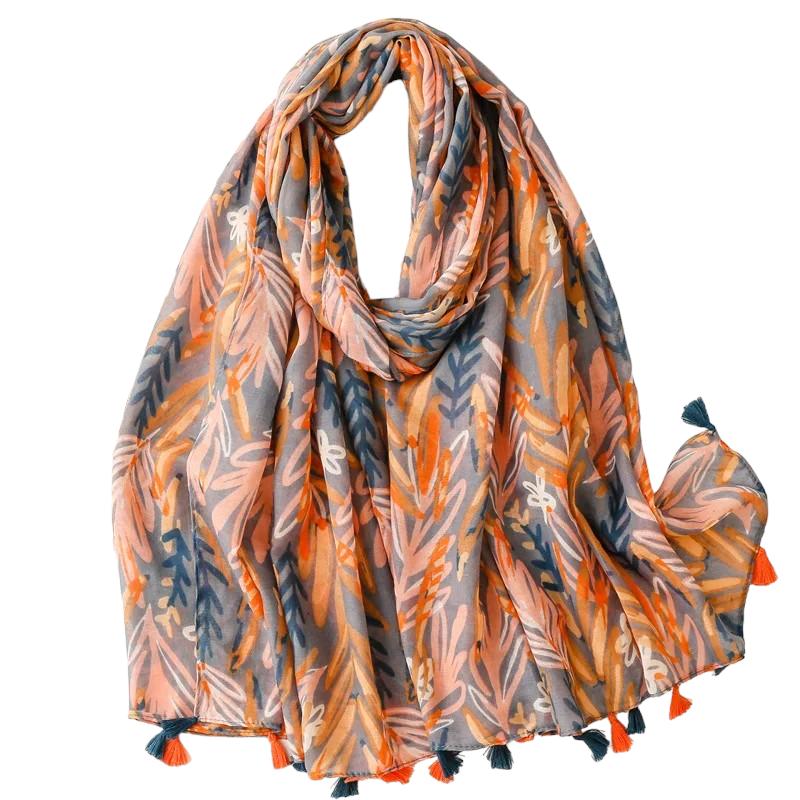 Chèche pour femme style foulard