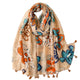 Beige e blu turchese
