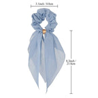 Chouchou à cheveux façon foulard