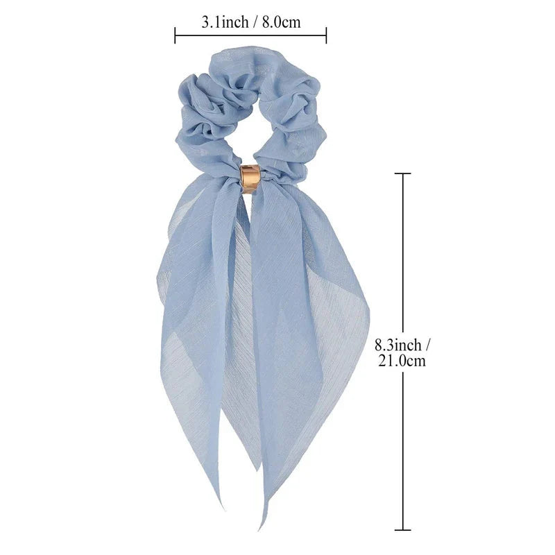 Chouchou à cheveux façon foulard