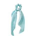Chouchou avec foulard en satin