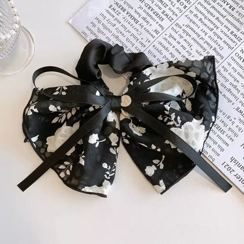 Chouchou cheveux façon foulard