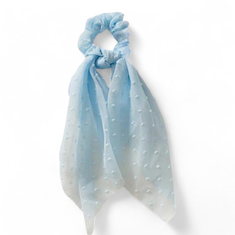 Chouchou coiffant en forme de foulard